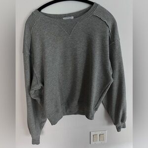 & Other Stories grey crewneck sweatshirt - MEDIUM